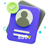 Tornar-se um membro do 886v é muito simples